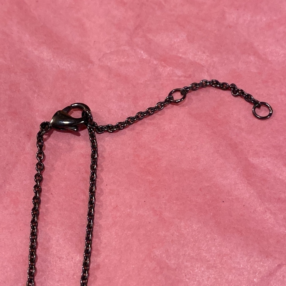 Evil Eye Rhinestone Necklace - Picture 3 of 4